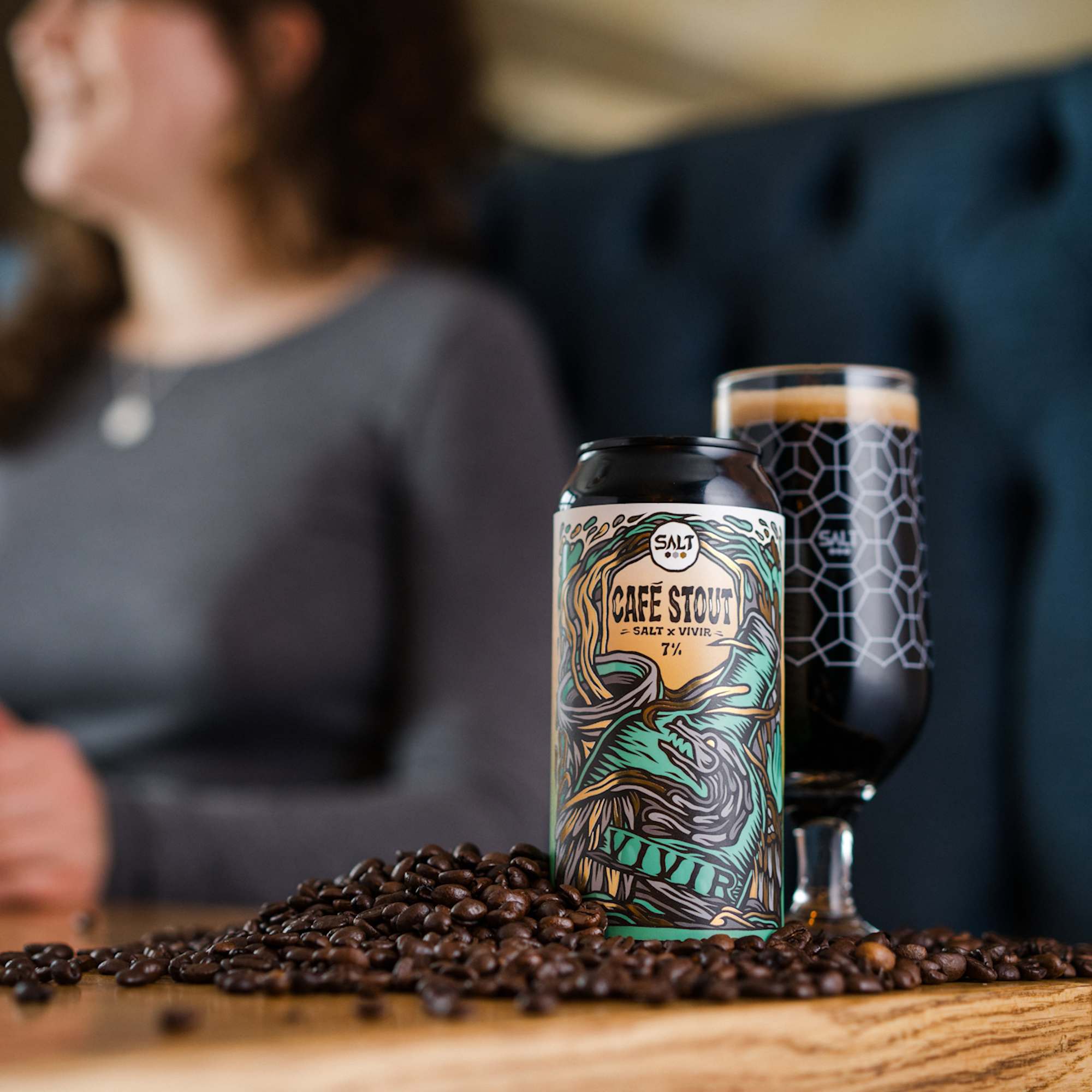 CAFÉ STOUT 7% VIVIR COFFEE LIQUEUR STOUT